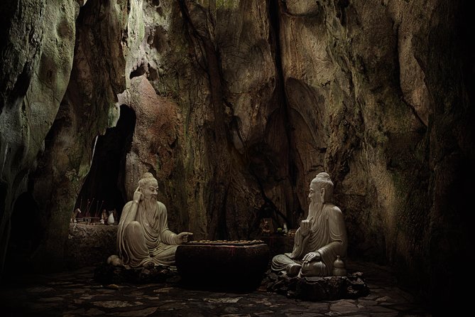 Marble Mountains And Son Tra Peninsula Half-day Tour - Shopping stops: enjoy the craft, dodge the pressure