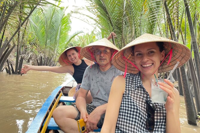Mekong Delta Nature Cano-Kayak-Cycling & Fishing Private Day Trip - Xom Trau Pagoda, underground tunnel, and getting hands-on with river life
