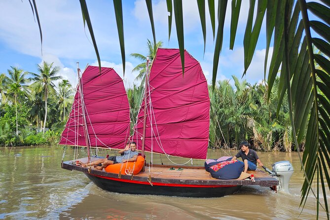 Mekong River Relaxing Sail boat cruise to Coconut Canals (1.5HRS) - Quick highlights