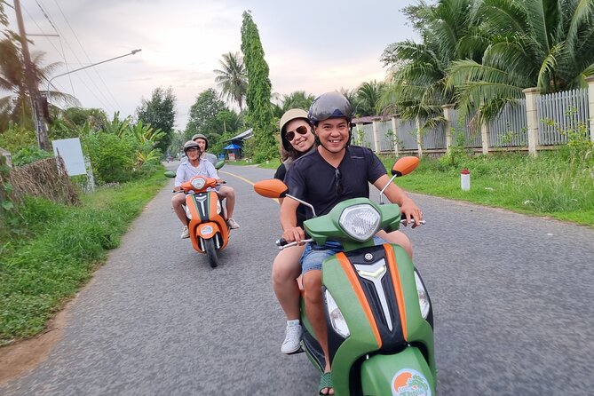 Mekong River Relaxing Sail boat cruise to Coconut Canals (1.5HRS) - Ben Tre pickup, helmets, and getting to the boat without hassle