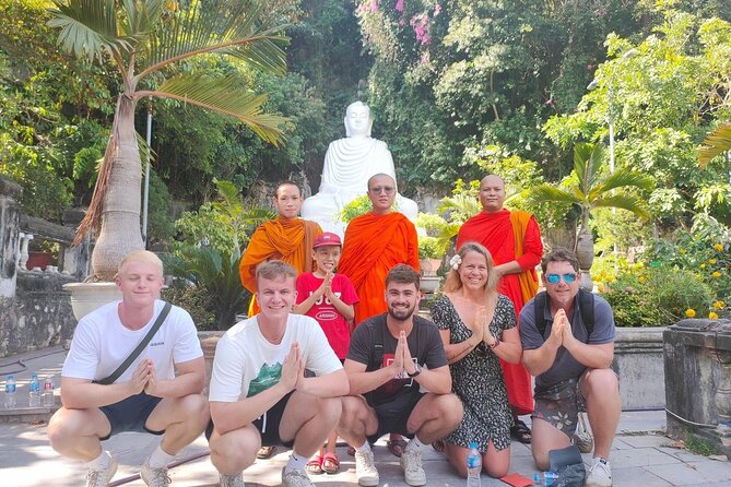 Morning Small group to Marble Mountains - Am Phu Cave - Monkey Mountain - Lunch in Da Nang: included Vietnamese local food
