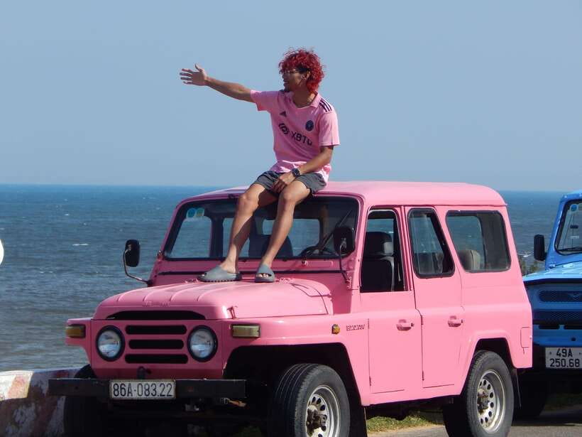 Mui Ne: Best Private Sand Dunes Jeep Tour at Sunrise/Sunset - Red Sand Dunes, beach-road photo stops, and the “slides down the hill” vibe