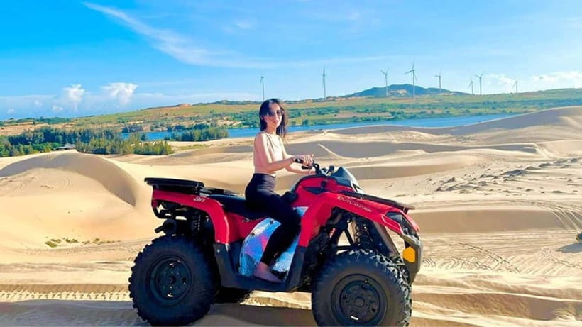 Mui Ne: Sand Dunes Jeep Tour (ATV WITH DRIVER) and Guide - Red Sand Dunes, beach-road photo stops, and the fishing village rhythm