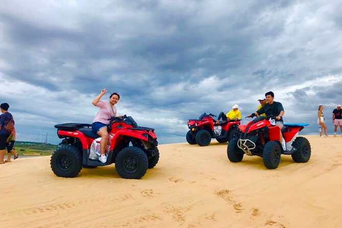 Mui Ne: Sand Dunes Jeep Tour Friendly Service with ATV Option - Mui Ne fishing village: real life, with smells and trash concerns