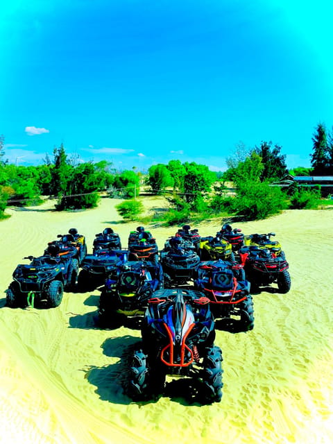 Mui Ne special: Quad Bike ATV drive by yourself+ Jeep &Guide - What to pack so sand and heat don’t ruin the fun