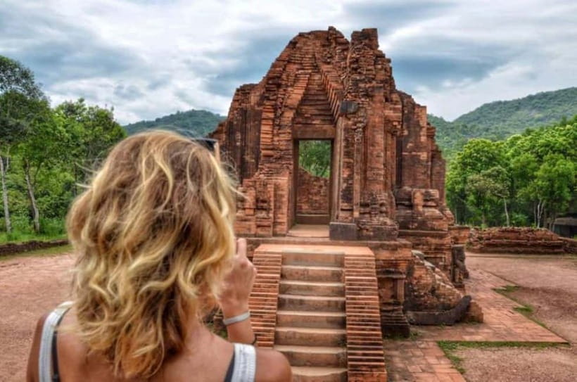 My Son - Marble and Monkey Mountain Private Tour ! - Marble Mountains on the Ground: Caves, Stone Artisans, and Climbing Comfort