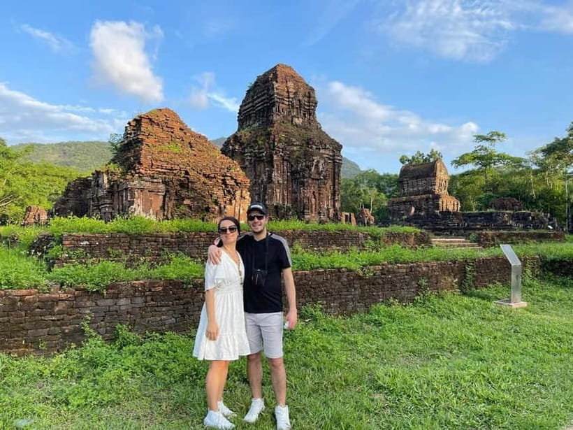MY SON SANCTUARY - RICE PAPER MAKING DELUXE TOUR FROM DANANG - Entering My Son Sanctuary early, with a guide who keeps it human