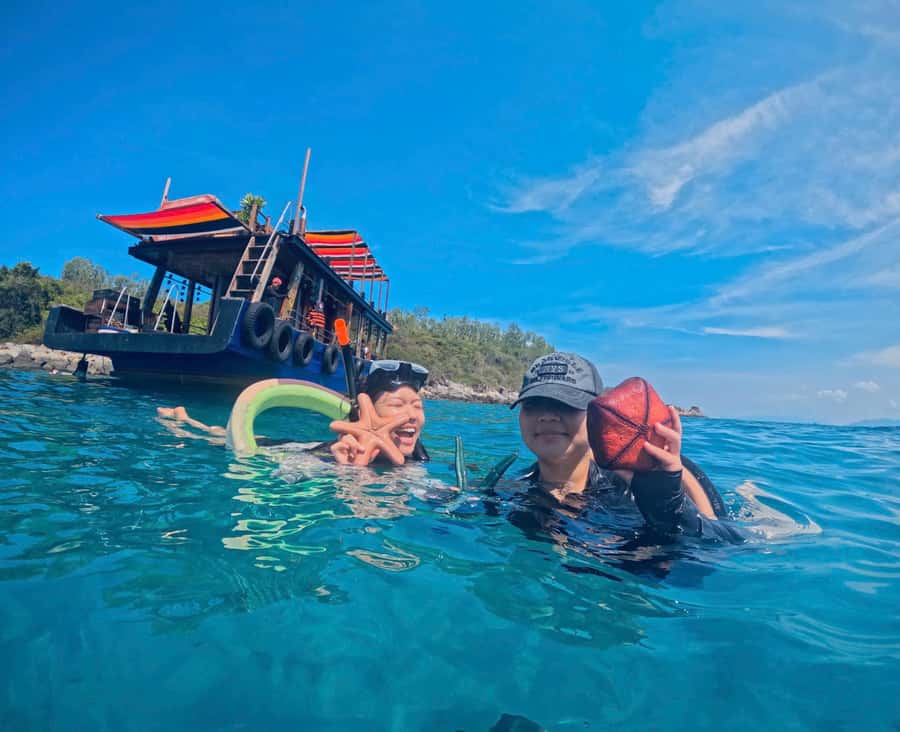 Nha Trang: Half-Day Snorkeling Adventure with BBQ Onboard - SUP time, plus the deck fun people talk about