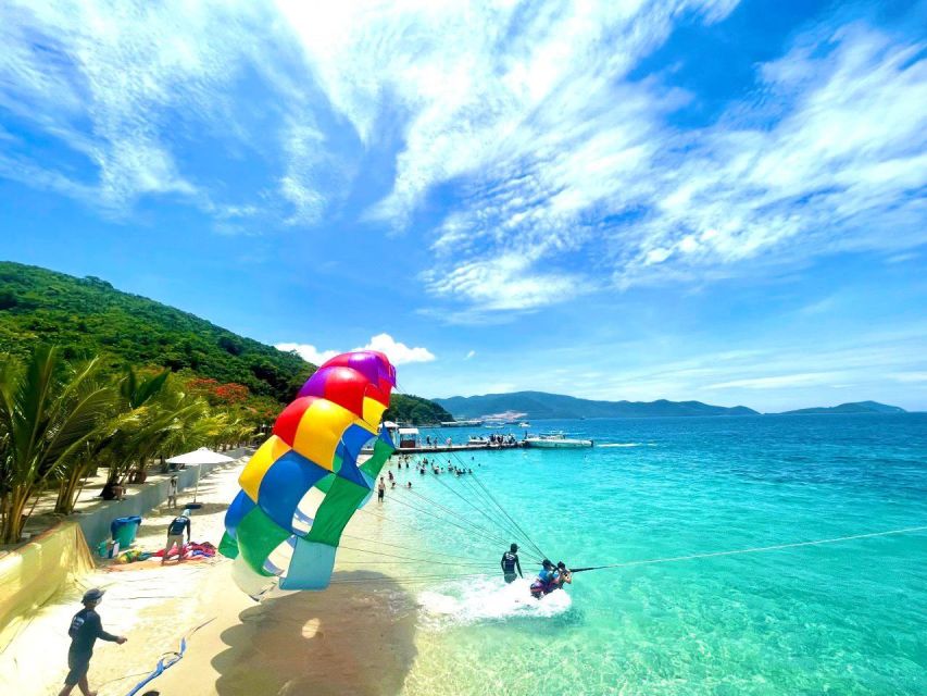 Nha Trang: Hon Mieu and Hon Tam Island Tour with Lunch - Hon Tam Island: mineral mud baths, pools, and waterfall vibes