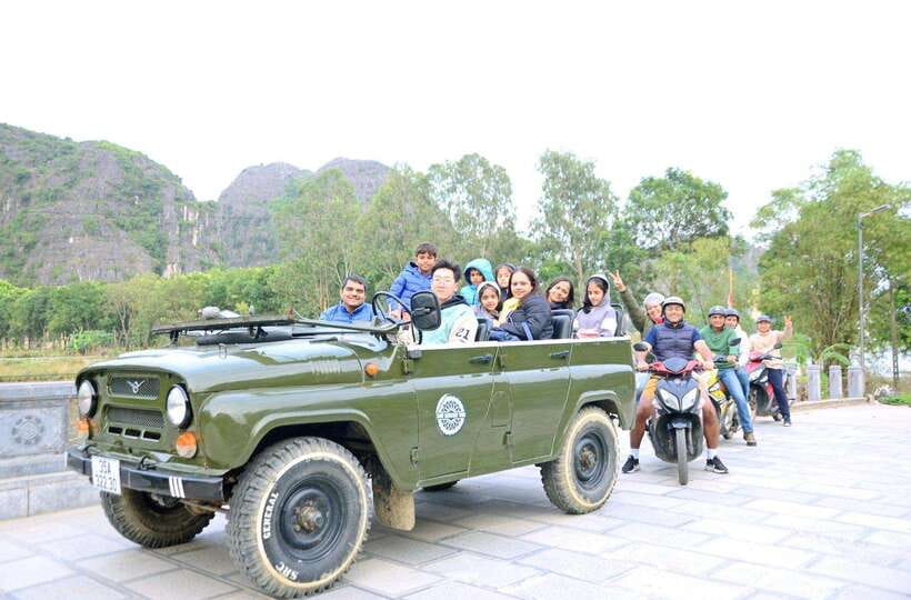 Ninh Binh Jeep tour:2 hours visit Bich Dong, Thai Vi temple - What’s included in the $32 price (and what you’ll pay separately)