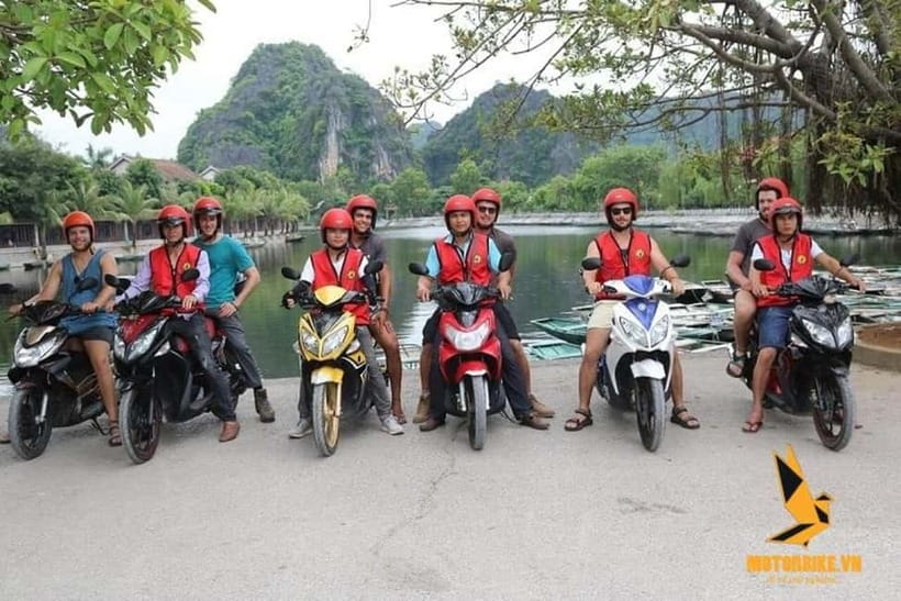 Ninh Binh Sunset Motorbike: Mua Cave, Coi Khe & Hoa Lu Town - From your hotel pickup to Tam Coc photo time