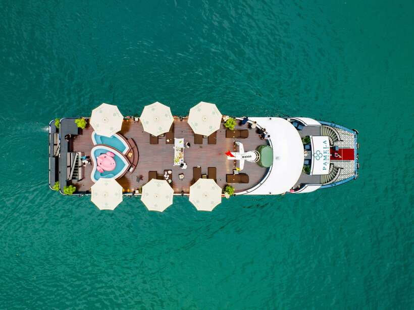 Pamela Cruise: HaLong Bay day trip with Lunch & Activities - The morning flow: tea, safety, and getting oriented