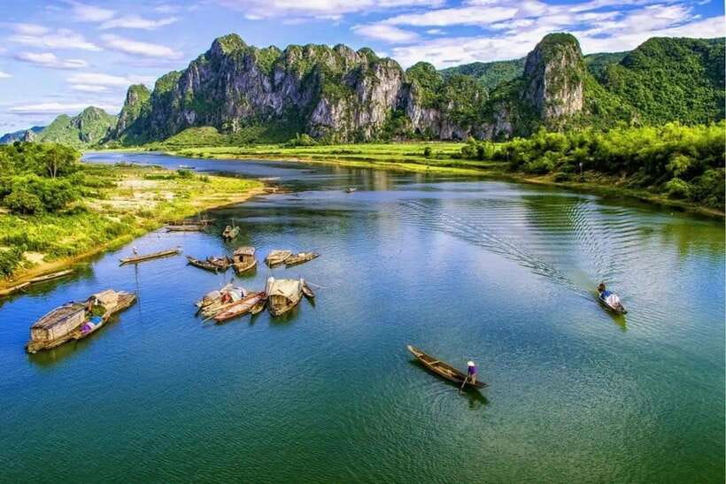 Phong Nha: Cave Exploration and Zipline Dark Cave Tour - Paradise Cave walk and boat return: stalactites, stalagmites, and jungle footwork