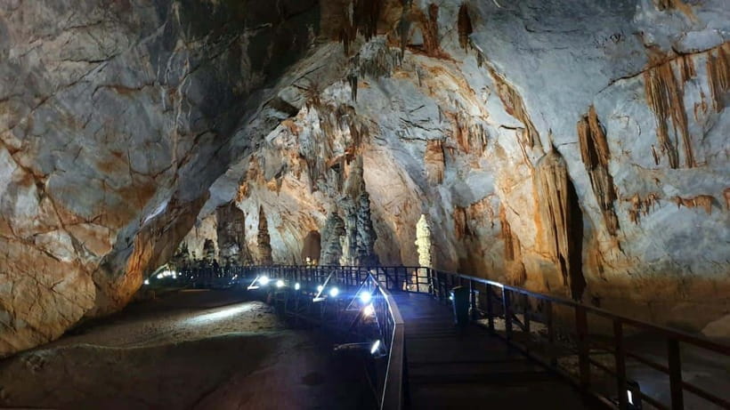 Phong Nha: Cave Exploration and Zipline Dark Cave Tour - Kayaking back and optional add-ons like a second zipline or swim