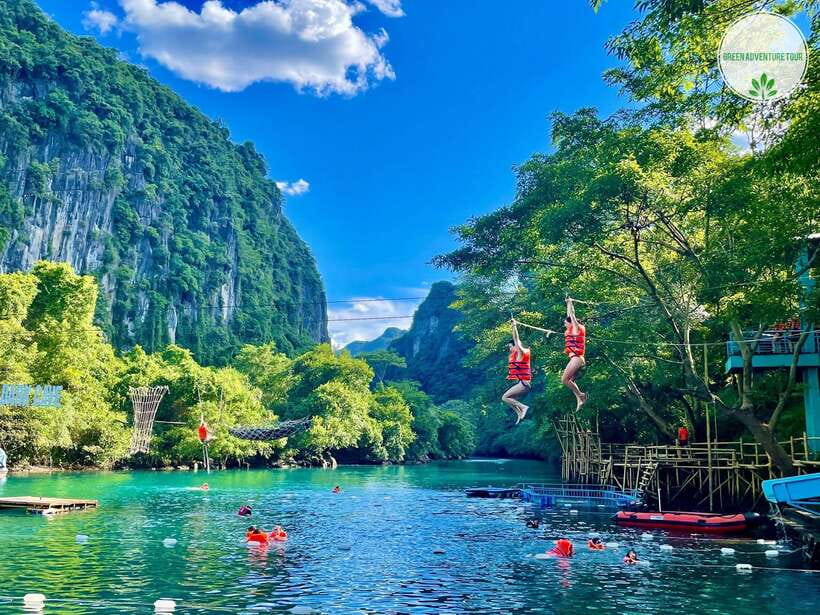 Phong Nha: Cave Exploration and Zipline Dark Cave Tour - Botanical garden waterfall stop, with a conservation story (and a reality check)