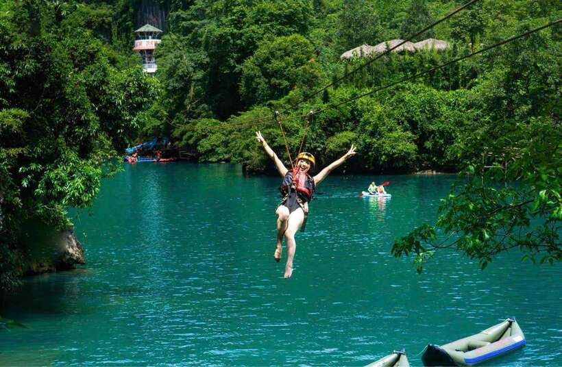 Phong Nha/Dong Hoi: Zipline Dark Cave & Phong Nha Cave Trip - Two caves, one long day, and a good reason it works