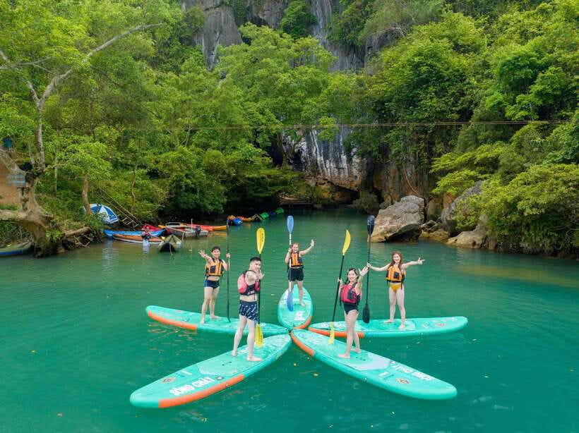 Phong Nha: Zipline Dark Cave & Paradise Cave Exploration - Dark Cave options: choose your comfort level for zipline, headlamps, and mud