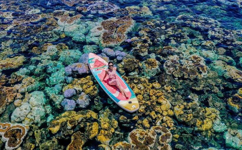 Phu Quoc 3 Island Tour: Gam Ghi, Mong Tay, May Rut Island - May Rut islet: beach time and the flycam photo moment