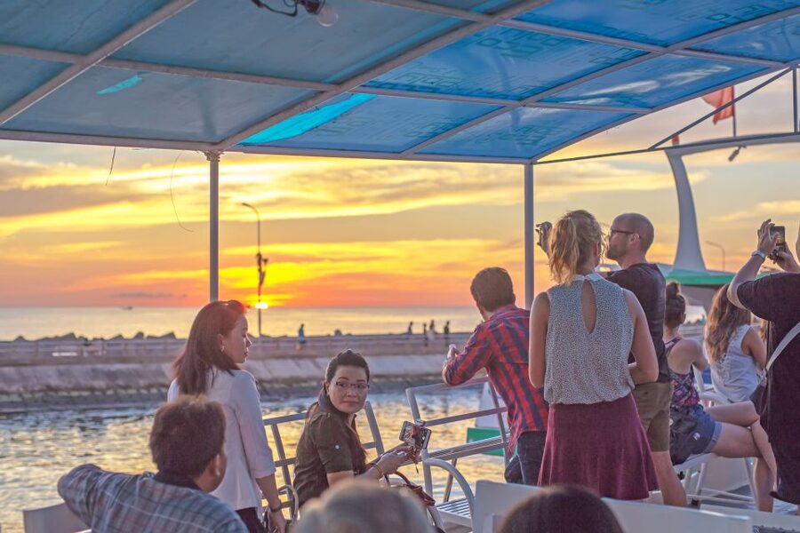 Phu Quoc Sunset and Night Squid Fishing with Dinner - Dinner on board: your catch cooked, plus a backup meal plan