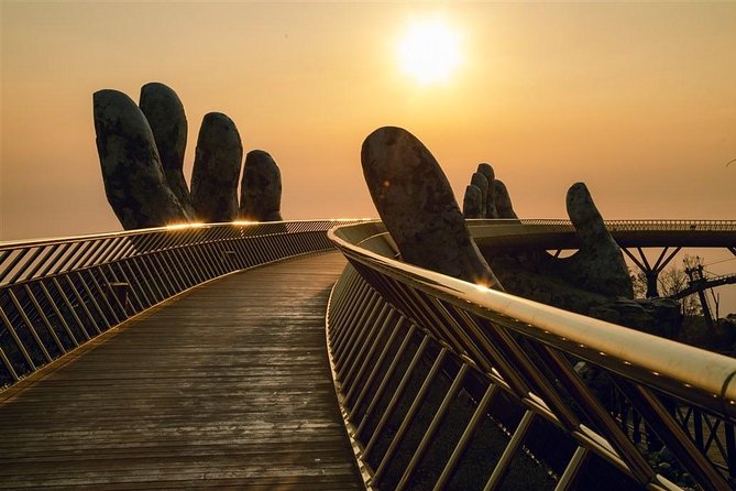 PRIVATE Half day to Golden Bridge Bana hill from Danang City - Entering Sun World Ba Na Hills from Da Nang, Faster Than the Chaos