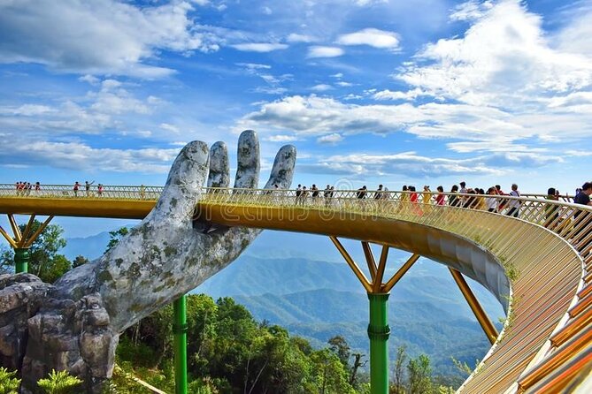 PRIVATE Half day to Golden Bridge Bana hill from Danang City - The Dream Stream Cable Car Ride, Scenic Travel with a Built-In Pause