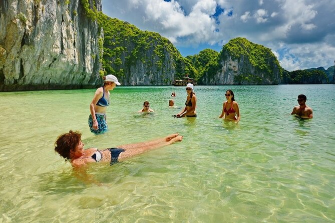 Private Lan Ha Bay Cruise 2D1N - Swimming from the boat, spring rolls class, and happy hour on deck
