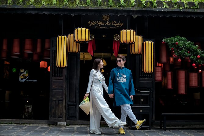 Professional Photography Tour Optional Ao Dai Dress in Hoi An - Thu Bon River lighting, where portraits often look softer