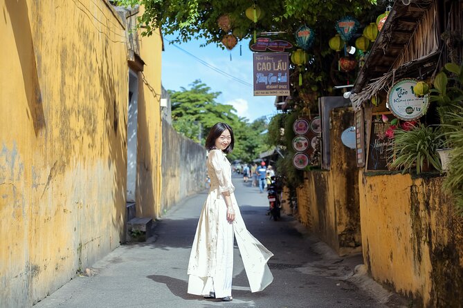 Professional Photography Tour Optional Ao Dai Dress in Hoi An - Flower lantern release option, a sweet memory moment