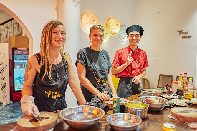 Rose Kitchen Hanoi: Market, Cooking & Culture Tour + Free PickUp - Key things I’d plan around