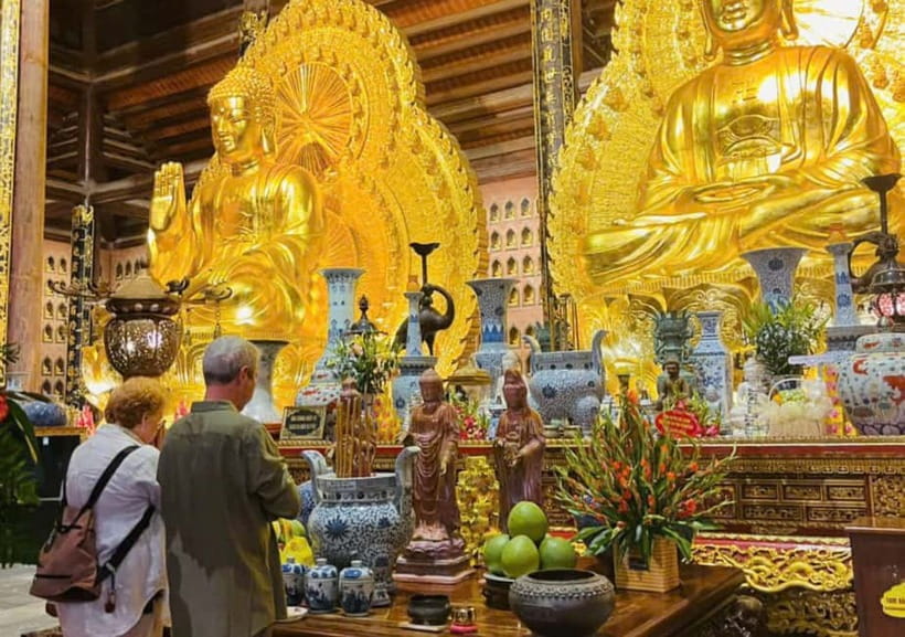Sacred Nights at Bai Dinh Pagoda: A Spiritual Escape - The 5:30PM pickup and easy electric-car transfers
