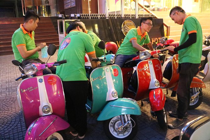 Saigon After Dark Vespa Street Food Tour + Live Music 4 hours - The Vespa ride in Saigon traffic: thrilling, but listen to your comfort level