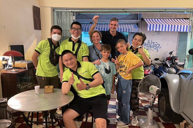 Saigon By Night and Street Food By Motorbike | Opt: Ao Dai Riders - Stop 1: Your evening kickoff with bún thịt nướng style street food