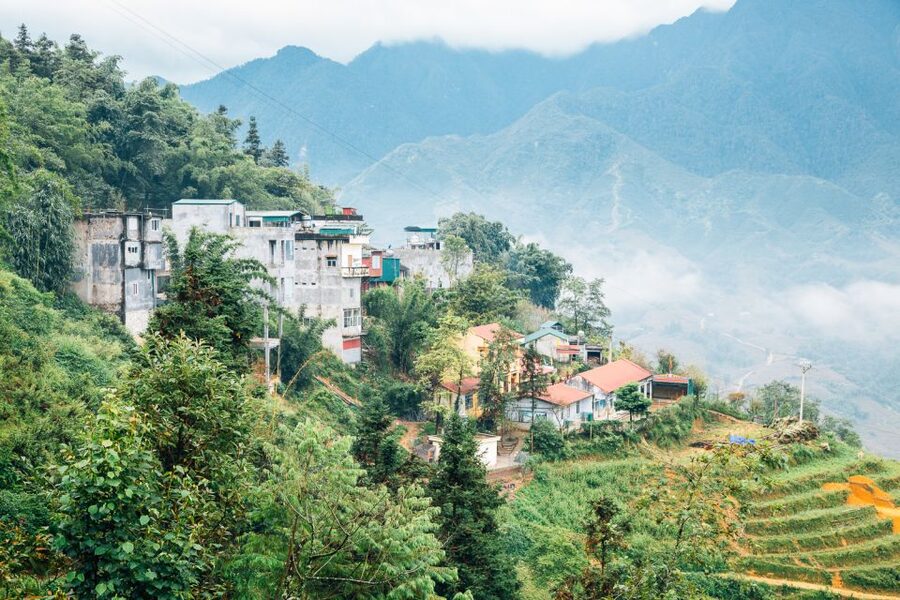Sapa: 3-Day, 3-Night Trek and Hotel with Overnight Train - Day 3: Two Village Visits, a Waterfall, the Rattan Bridge, and the Return to Hanoi