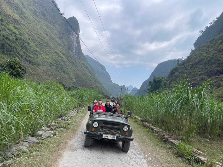 Sapa Open Air Jeep Half Days Off the Beaten Track, Backroad - Vintage car stop: a quirky break in the schedule