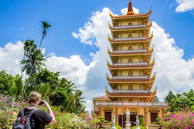 Small-Group Mekong Delta Day Trip: Boat Ride, Cottages & Pagoda - District 1 pickup, a 1.5-hour drive, and when to be ready