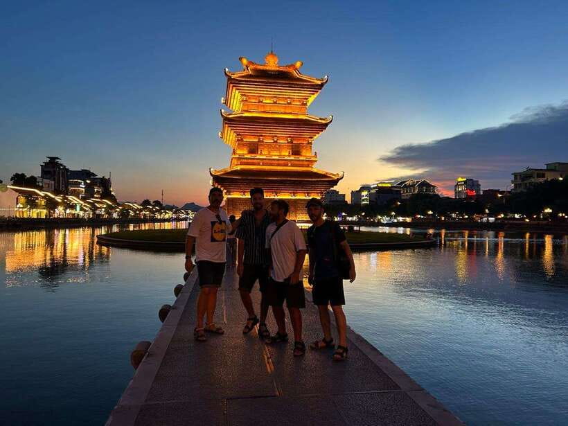 Sunset in Ninh Binh by Jeep (Trang An/Tam Coc pick up) - Hoa Lu Ancient Town: crafts and the easy dinner stop