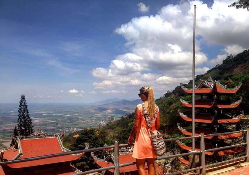 Ta Cu Mountain, Lying Buddha, Phan Thiet City, Cham Tower - Cham Tower first: an 11th-century Shiva site with real presence
