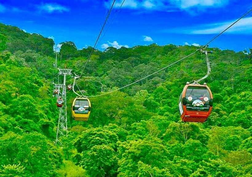 Ta Cu Mountain, Lying Buddha, Phan Thiet City, Cham Tower - Getting to Ta Cu Mountain by cable car, and why the timing matters