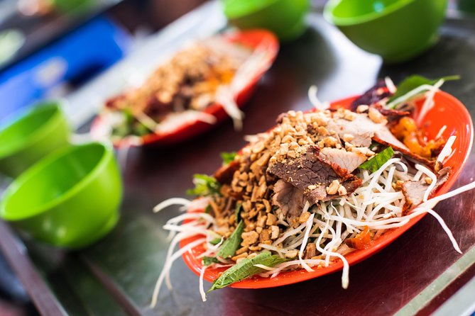 Tasting 8 Different Hanoi Street Foods at Noon Time - Included drinks: egg coffee, beer, rice wine, and pace control