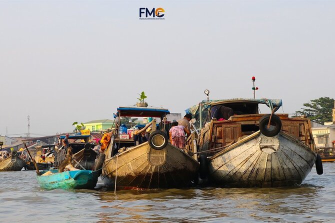 The hidden Fabulous Floating Market and Small Canal - Cruising Small Canals in the Mekong Backwaters, Not the Biggest Routes