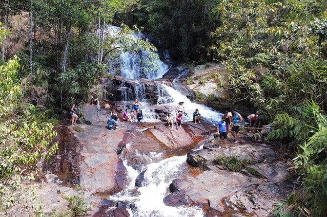 Trekking Tour to Hidden Waterfall & Sturgeon Farm for dog-lovers - Hidden waterfall access: the quiet payoff after the hike