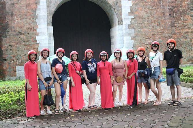 Vespa City Tour &Train Street Female With Ao Dai Riders 4,5 Hours - West Lake and Tran Quoc Pagoda, plus a swing through the French Quarter