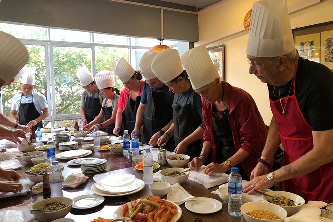 Vietnamese Food Cooking Class in Hanoi with Market Experience - The schedule: 9:00 AM or 2:00 PM, then eat what you cook