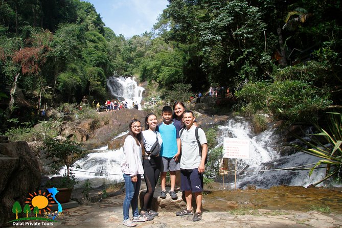VIP Private Tour in Dalat City and Waterfall - La Viet Coffee and the mountain-and-valley finish