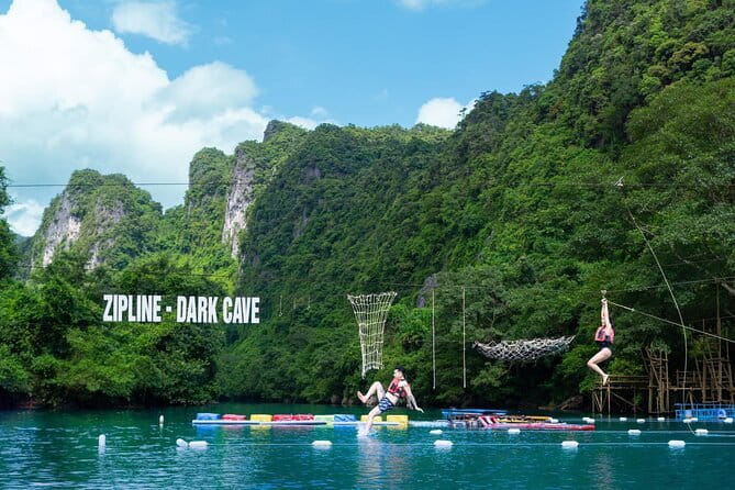 Zipline Dark cave & Paradise cave: Full-day Exploration - Paradise Cave Tram Ride and the 1 Kilometer Foot Exploration
